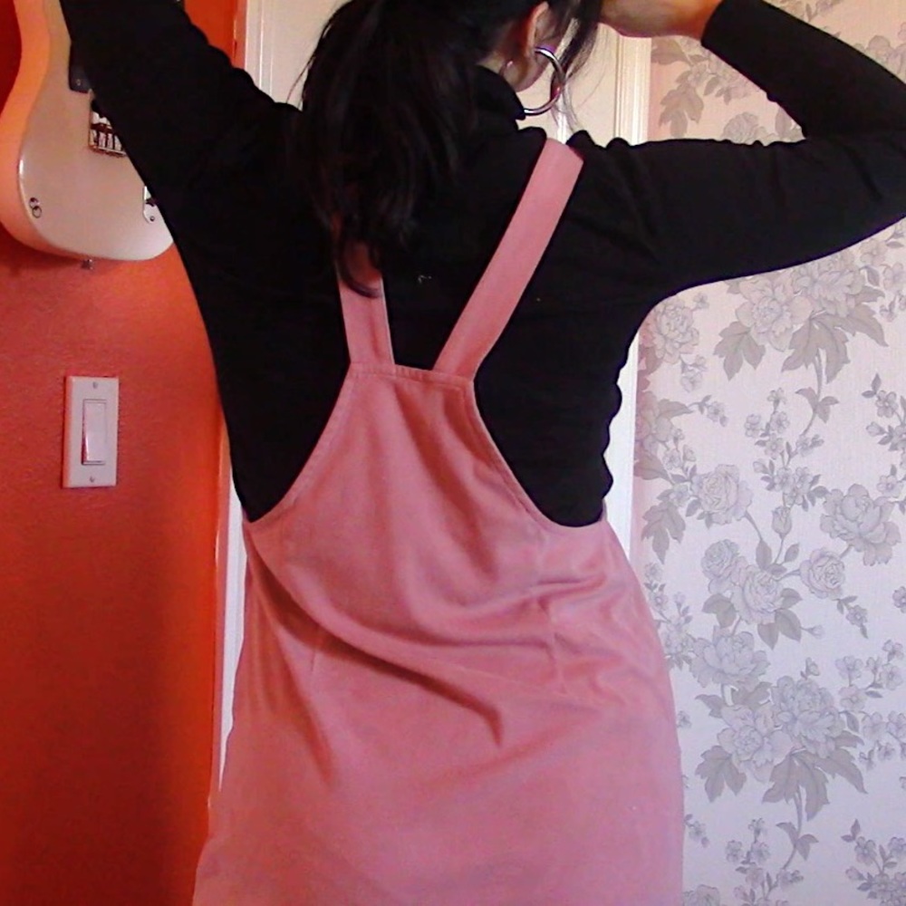 Kensie Pinafore Jumper Dress